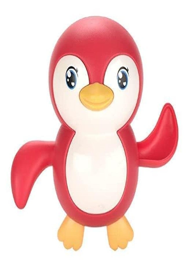 BLISSBORN Swimming Penguin Bath Toy / Toddlers Swimming Floating Playing Toy in Bathroom Beach Pool Colourful Water Toys (Colour May Vary) -1 Pcs - Image 1